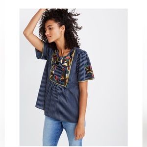 Madewell boho top